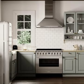 Hotte décorative murale SMEG KPF9X – Image 3