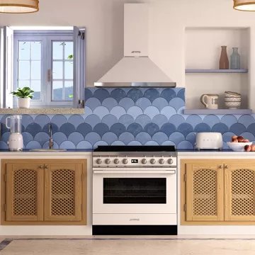 Hotte décorative murale SMEG KPF9WH – Image 3