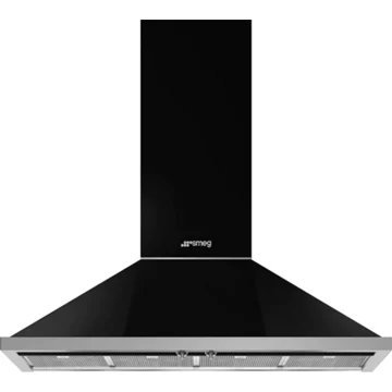 Hotte décorative murale SMEG KPF12BL