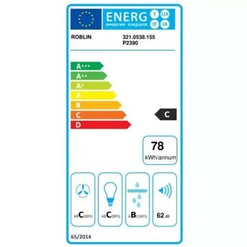 Hotte décorative îlot ROBLIN MARGAUX ILOT 1100 FONTE – Image 3