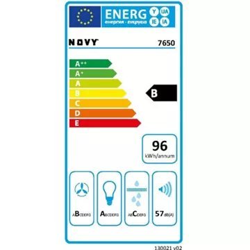 Hotte décorative îlot NOVY 7650 – Image 4
