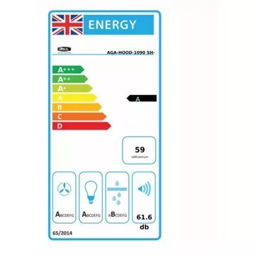 Hotte décorative murale AGA AGA-HOOD-1090 SH-OLI – Image 3
