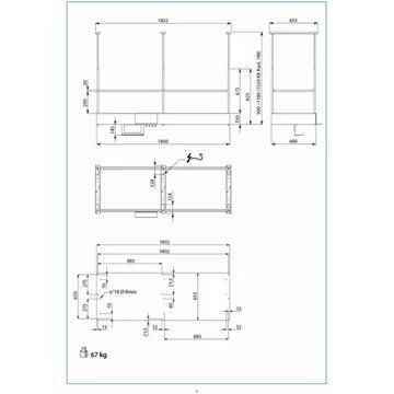 Hotte décorative îlot FALMEC SPAZIO2720 – Image 9