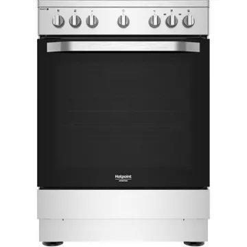 Cuisinière mixte HOTPOINT HS68M8PCX/FR