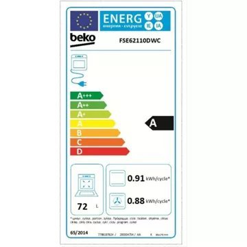 Cuisinière gaz BEKO FSE62110DWC – Image 10