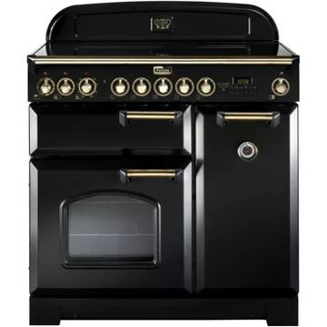 Piano de cuisson induction FALCON DELUX90 INDUC NOIR/LAITON – Image 2