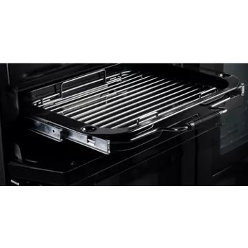 Piano de cuisson mixte FALCON DELUX110 MIXT NOIR LAITON – Image 2