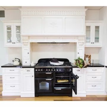 Piano de cuisson mixte FALCON DELUX110 MIXT NOIR LAITON – Image 7