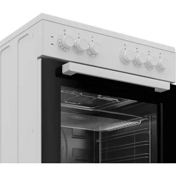 Cuisinière vitrocéramique BEKO FSE67100GWS 60cm – Image 2