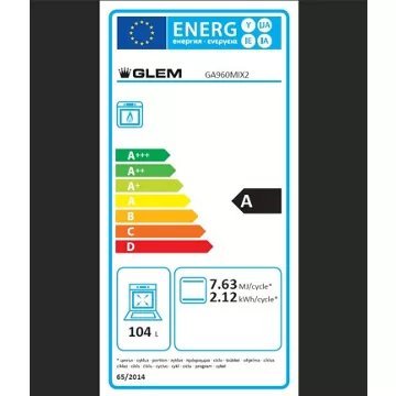 Piano de cuisson gaz GLEM GA960MIX2 – Image 3
