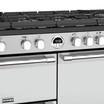 Piano de cuisson gaz STOVES STERLING GLASS 110 DFT INOX – Image 4