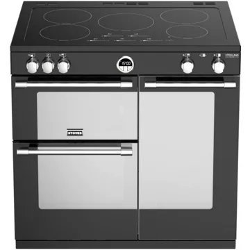 Piano de cuisson induction STOVES STERLING DELUXE 90 EI NOIR – Image 2