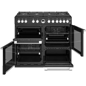 Piano de cuisson gaz STOVES STERLING GLASS 100 DFT NOIR – Image 5