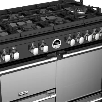 Piano de cuisson gaz STOVES STERLING GLASS 100 DFT NOIR – Image 13