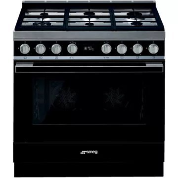 Piano de cuisson gaz SMEG CPF9GPBL