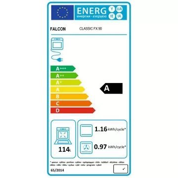 Piano de cuisson gaz FALCON CLASSIC FX TAB GAZ 90 CM ROCHE BLEUE L – Image 2