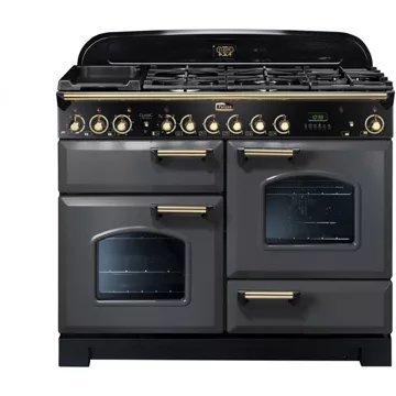 Piano de cuisson CLASSIC DELUXE 110 ARDOISE LAITON