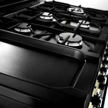 Piano de cuisson CLASSIC DELUXE 110 ARDOISE LAITON – Image 5