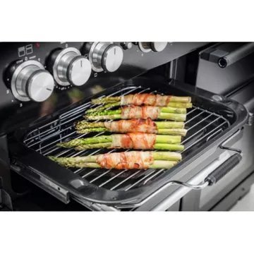 Piano de cuisson mixte FALCON NEXUS SE 110 CHARBON Mat satiné CHROME – Image 6
