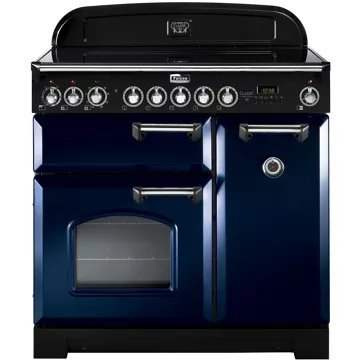 Piano de cuisson induction FALCON CLASSIC DELUXE 90 INDUCTION BLEU ROI CHR – Image 2