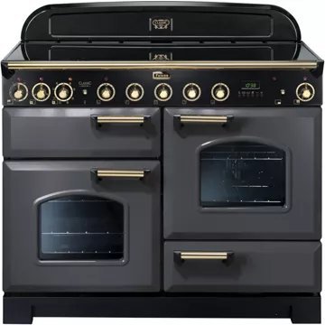 Piano de cuisson induction FALCON CLASSIC DELUXE 110 ARDOISE LAITON – Image 2