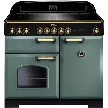 Piano de cuisson induction FALCON CLASSIC DELUXE 100 VERT MINERAL MAT