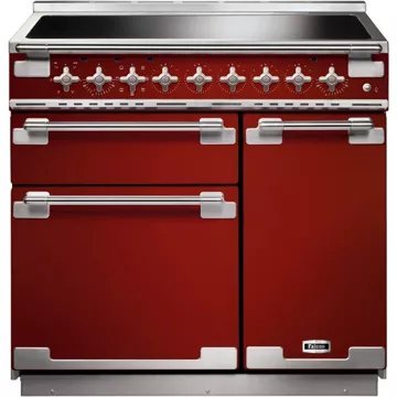 Piano de cuisson induction FALCON ELISE 90 ROUGE CERISE