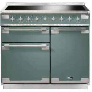 Piano de cuisson induction FALCON ELISE 100 VERT MINERAL MAT NICKEL BROSSÉ