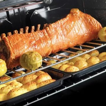 Piano de cuisson induction FALCON Semi Pro 900S 90 BLANC NICKEL BROSSÉ – Image 3