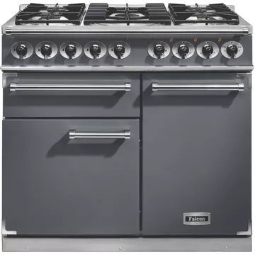 Piano de cuisson gaz FALCON Semi Pro DELUXE 100 ARDOISE NICKEL