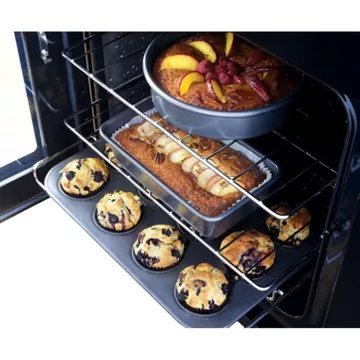 Piano de cuisson induction FALCON Semi Pro DELUXE 90 FAUVE NICKEL BROSSÉ – Image 4