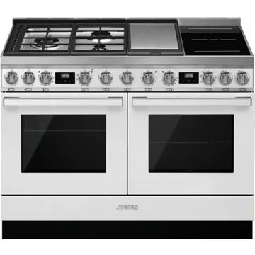 Piano de cuisson mixte SMEG CPF120IGMPWH