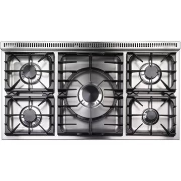Piano de cuisson gaz FALCON MERCURY MIXTE 120 INOX – Image 2