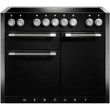 Piano de cuisson induction FALCON Semi Pro MERCURY 110 NOIR MAT INOX POLI