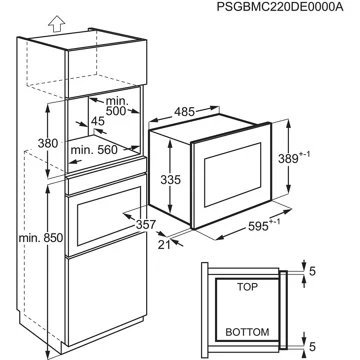 Micro ondes encastrable ELECTROLUX LMS4253TMH – Image 6