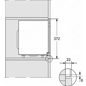 Micro ondes grill encastrable MIELE M 2224 SC – Image 8