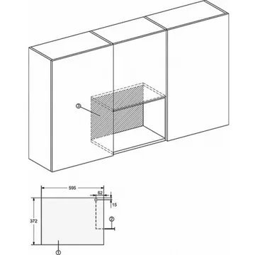 Micro ondes grill encastrable MIELE M 2234 SC NR – Image 4