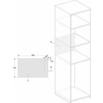 Micro ondes grill encastrable MIELE M 2234 SC NR – Image 5