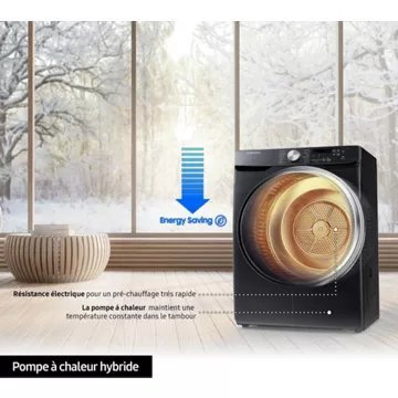 Sèche linge pompe à chaleur SAMSUNG DV16T8520BV – Image 4