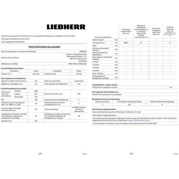 Cave à vin vieillissement LIEBHERR WPBLI5031-20 – Image 9