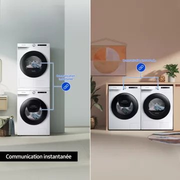 Sèche linge pompe à chaleur SAMSUNG DV80T5220AW – Image 7