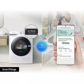 Sèche linge pompe à chaleur SAMSUNG DV80T5220AW – Image 8