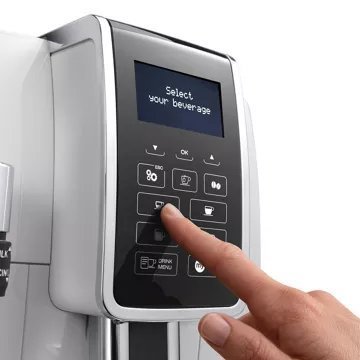 Expresso Broyeur DELONGHI Dinamica FEB3535.W blanc – Image 6