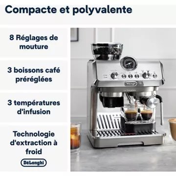 Expresso broyeur DELONGHI Specialista Arte Evo EC9255.M Metal – Image 3