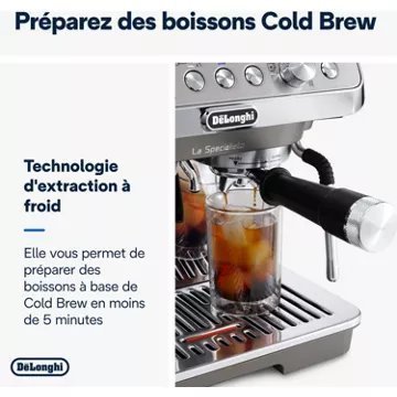 Expresso broyeur DELONGHI Specialista Arte Evo EC9255.M Metal – Image 6
