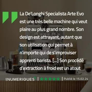Expresso broyeur DELONGHI Specialista Arte Evo EC9255.M Metal – Image 10