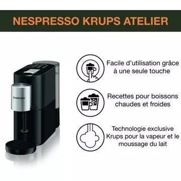 Nespresso KRUPS yy4355fd nespresso atelier noir – Image 3