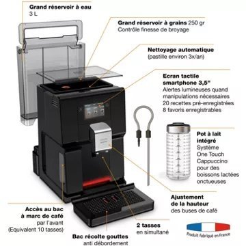 Expresso Broyeur KRUPS EA873810 intuition preference – Image 3