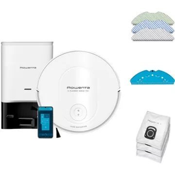 Robot Aspirateur Laveur ROWENTA RR8497WH X-Plorer Serie 70+