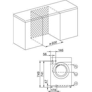 Lave linge hublot MIELE WCH 870 WCS – Image 11